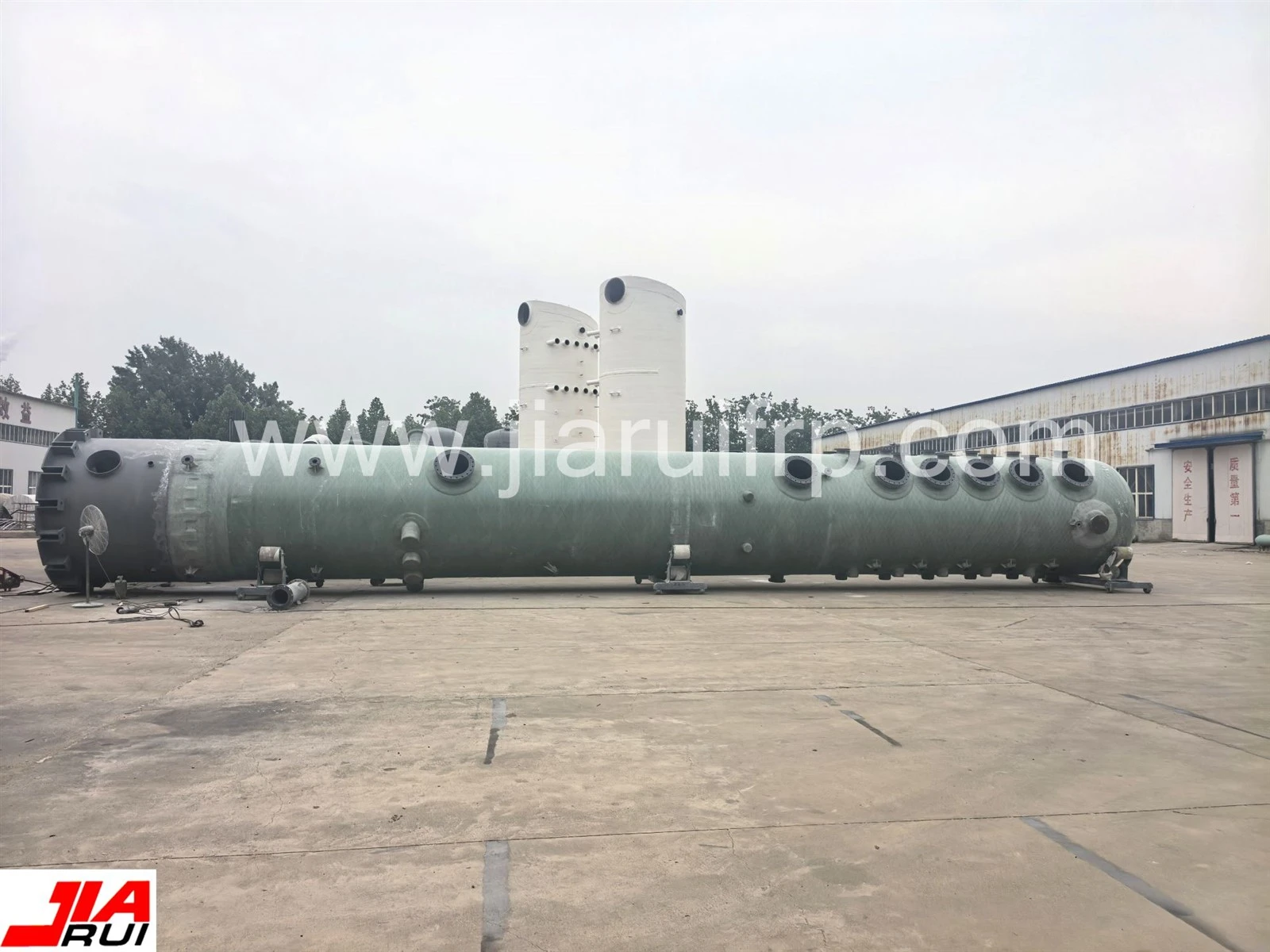 PVC lined FRP scrubber PVC lined FRP scrubber